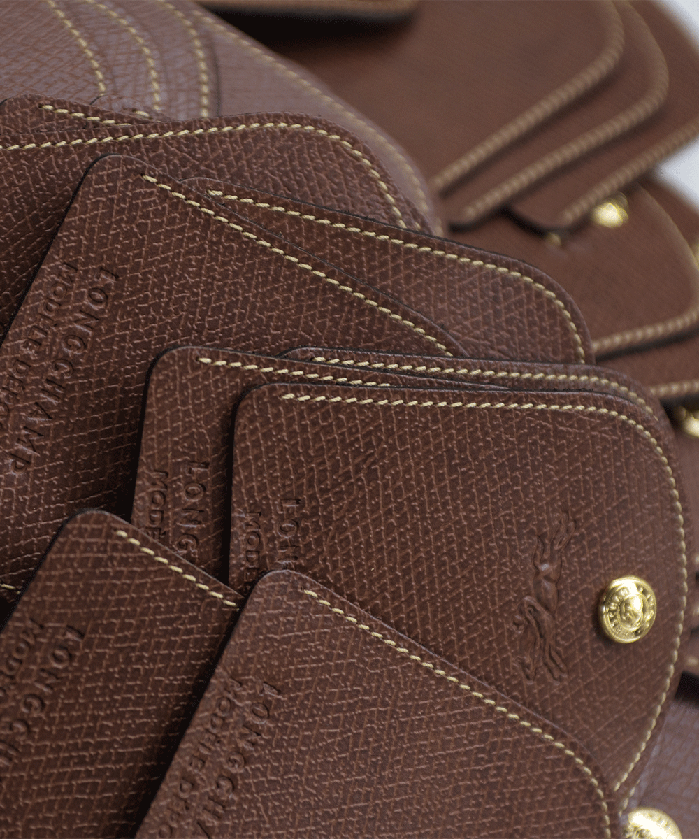 Longchamp-leather