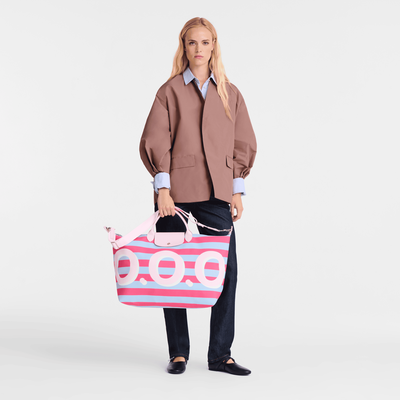 My Pliage L 旅行包 , 帆布