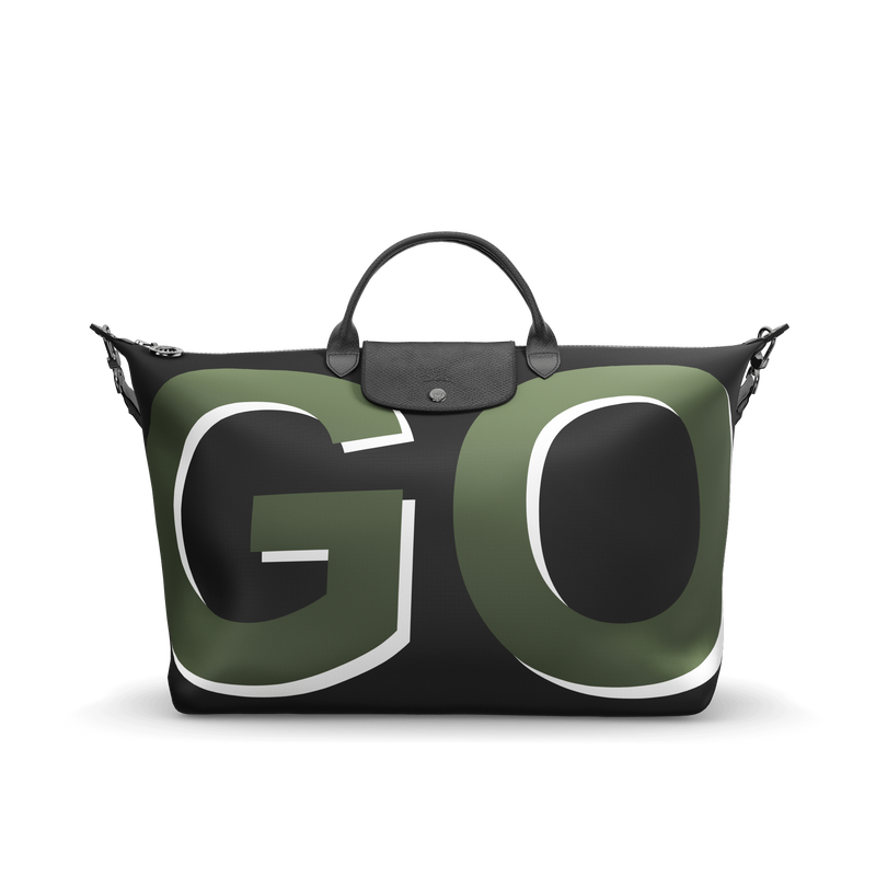 My Pliage L 旅行包 , 帆布