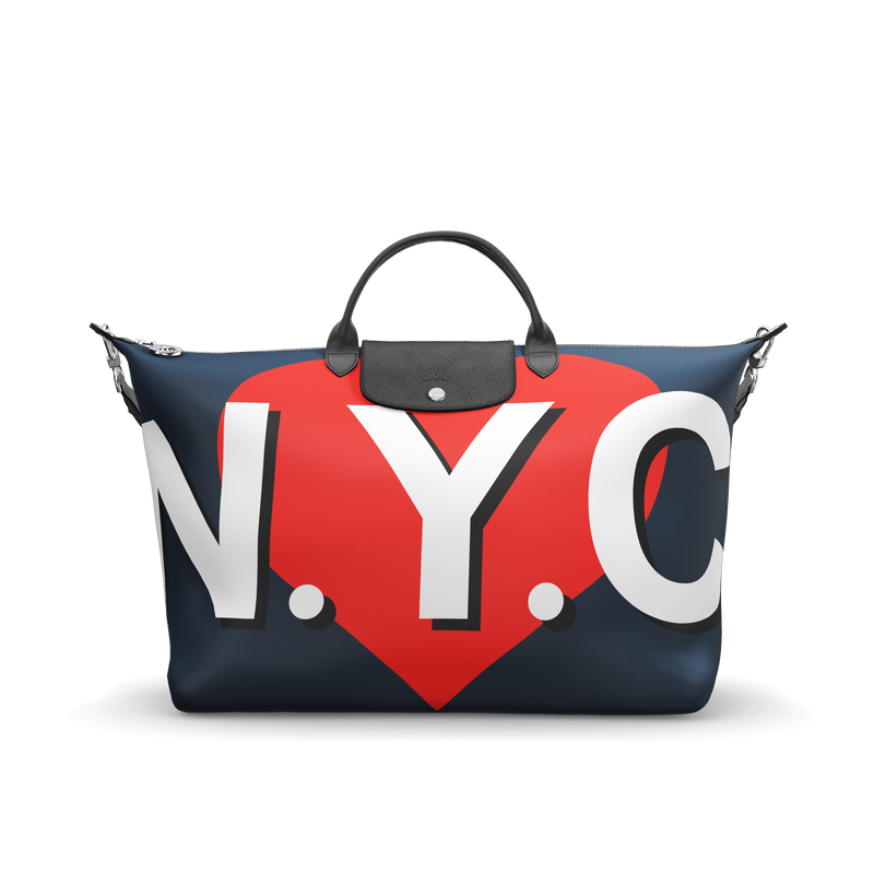 My Pliage L 旅行包 , 帆布