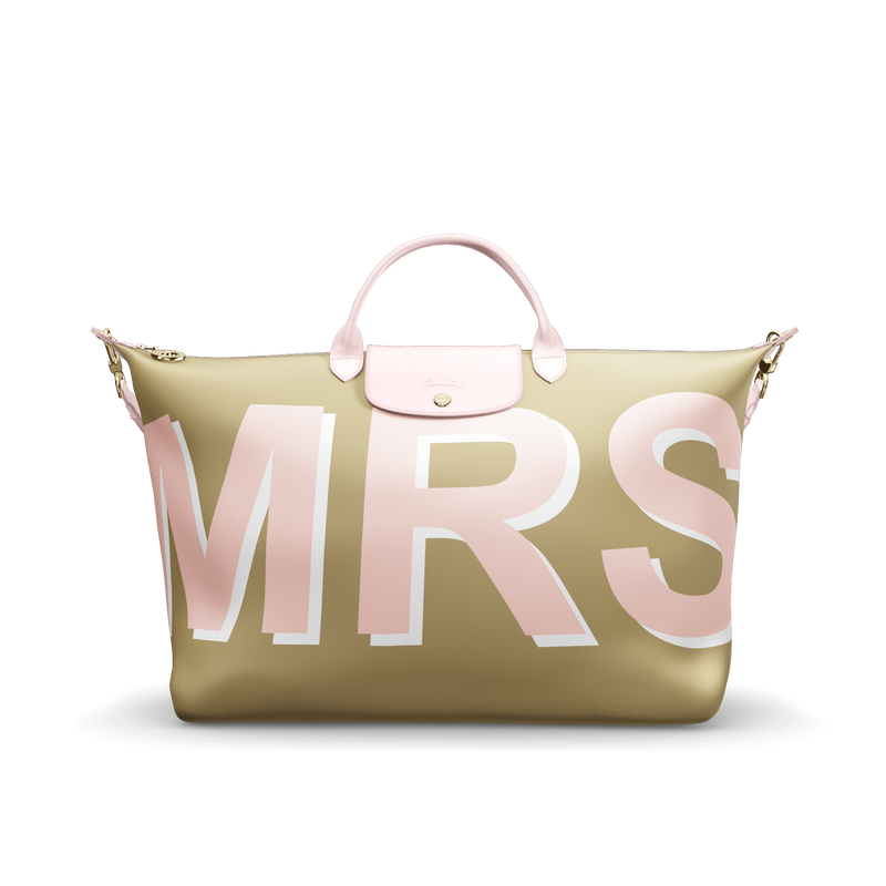 My Pliage L 旅行包 , 帆布