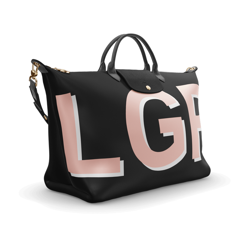 My Pliage L 旅行包 , 帆布