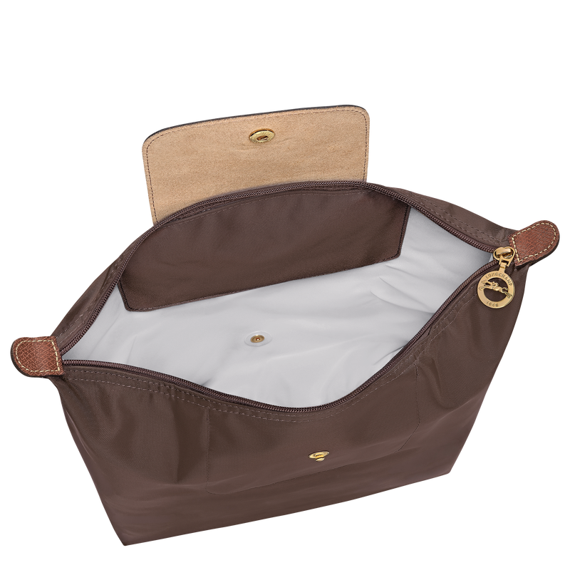 Le Pliage Original M Backpack , Mocha - Recycled canvas  - View 4 of  5