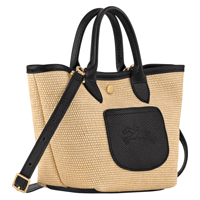 Le Pliage Collection XS Basket bag , Black - Canvas  - View 3 of  6