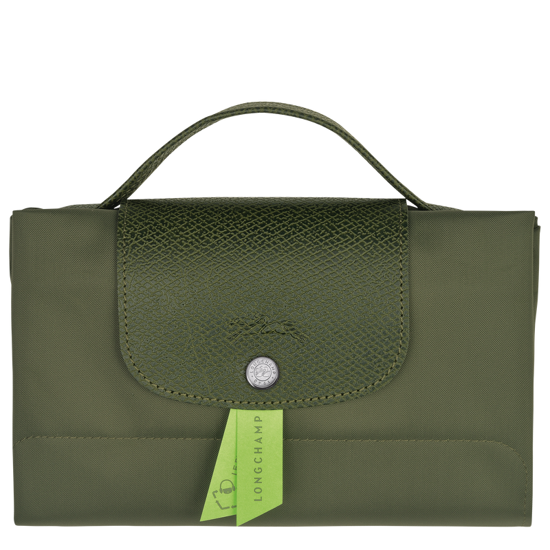 Le Pliage Green S 文件夹 , 森林绿 - 再生帆布  - 查看 7 7