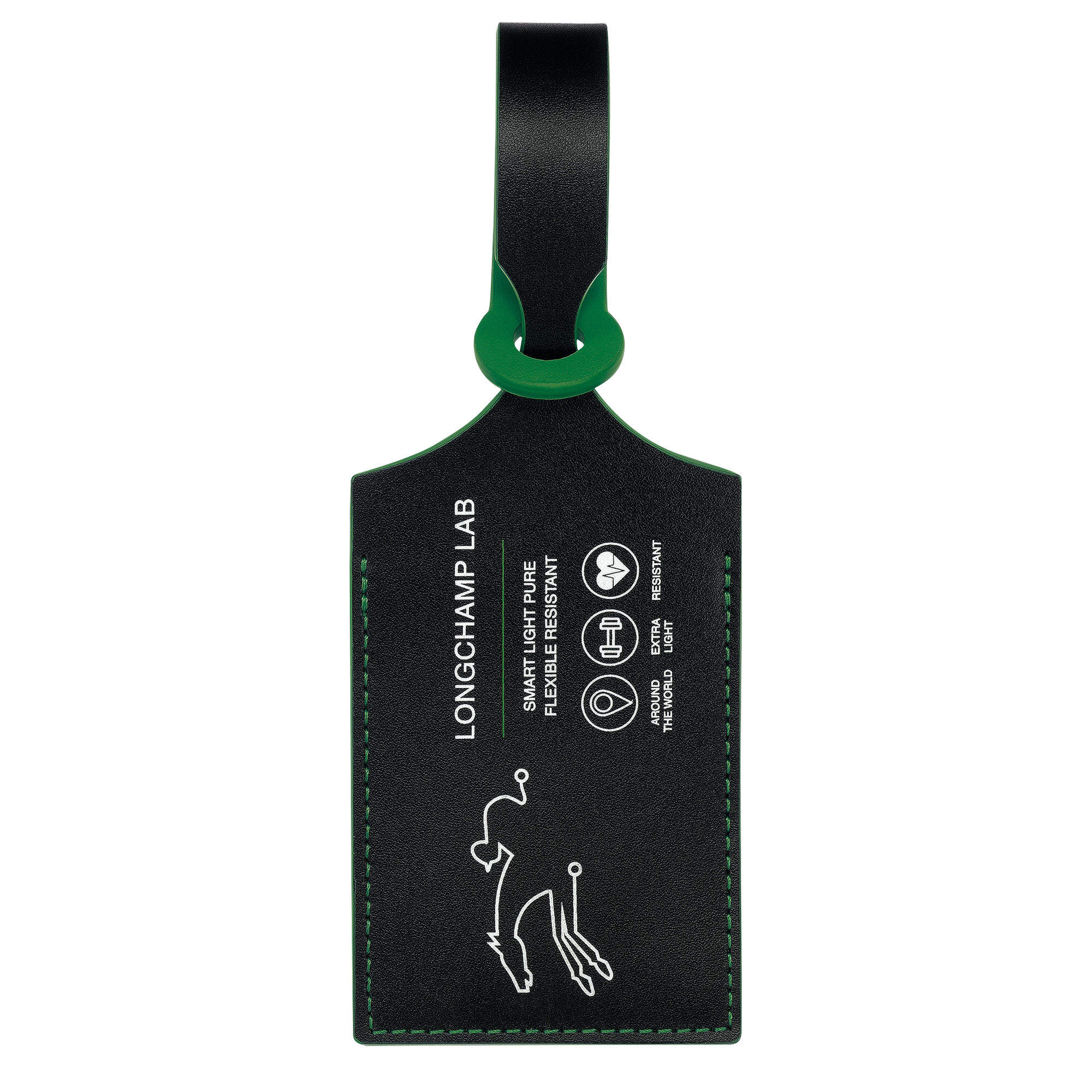 行李牌, 黑色/绿色 - 查看 1
        2 - 放大 LGP Travel 行李牌, 黑色/绿色