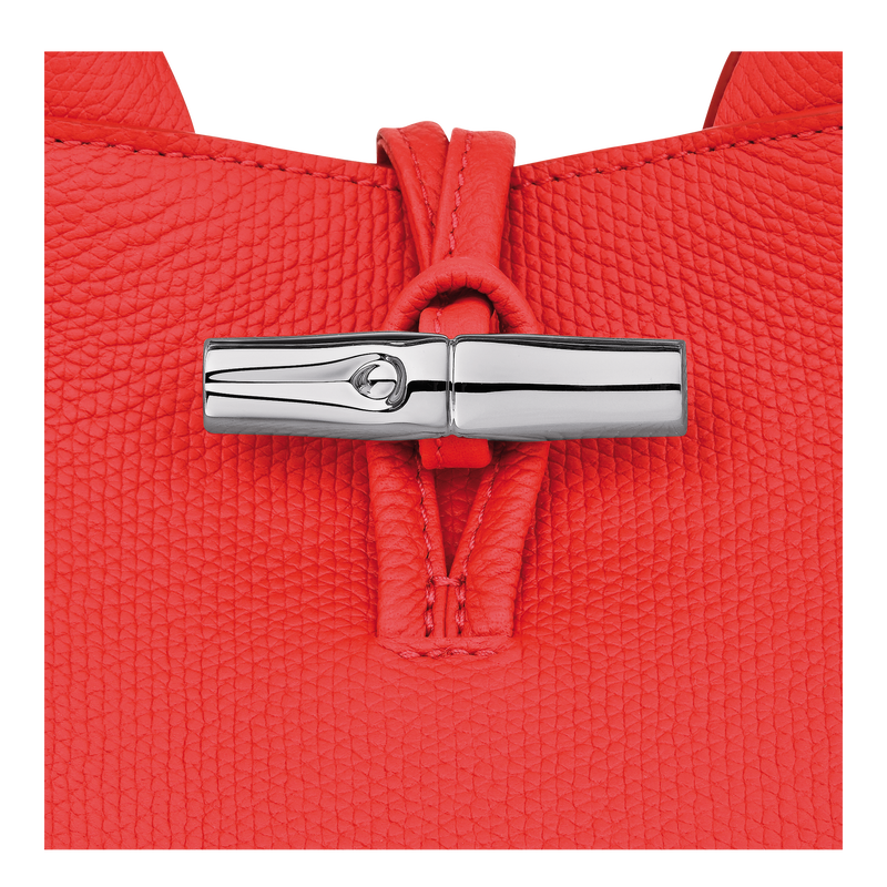 Le Roseau S 手提包 , 朱红色 - 皮革  - 查看 7 7