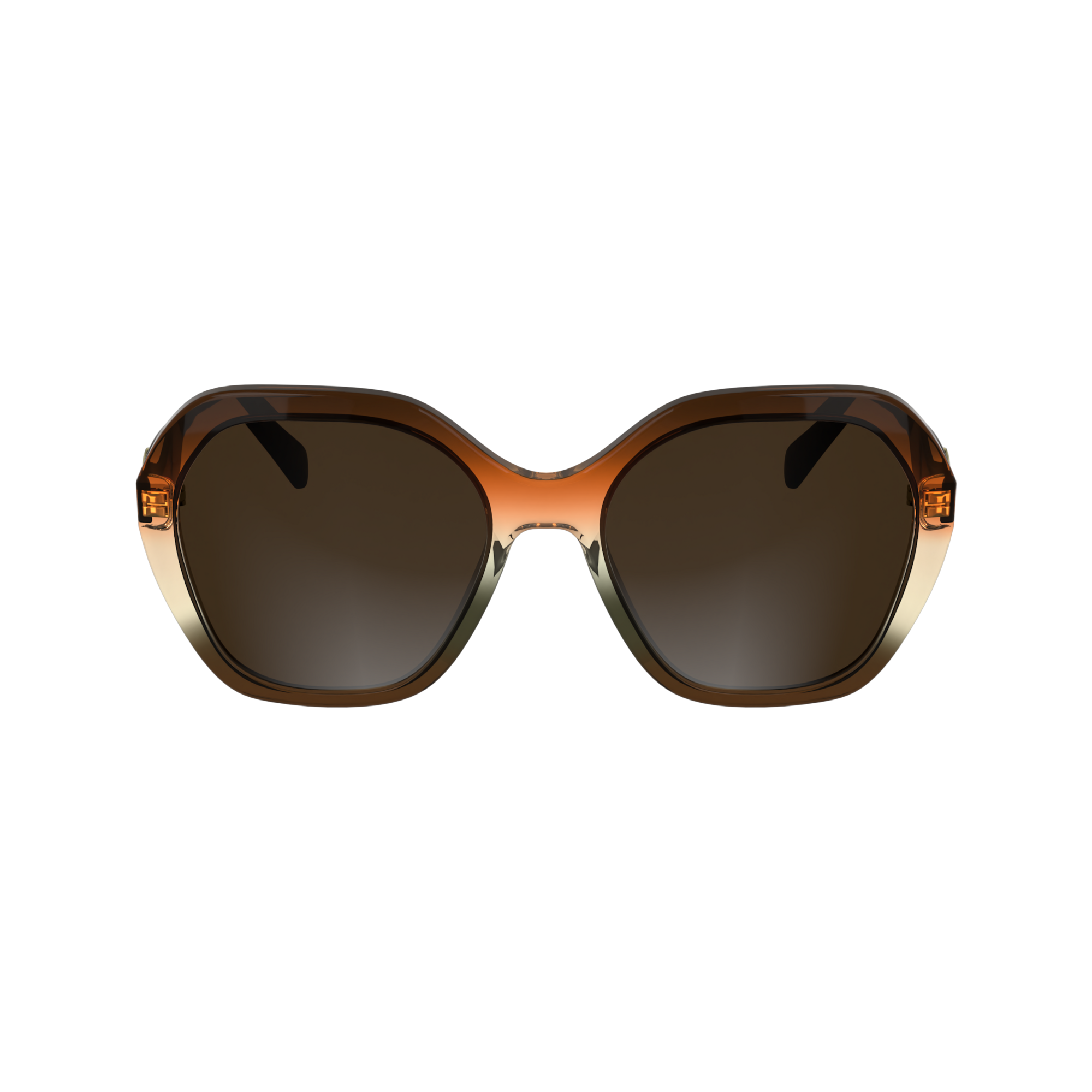 Sunglasses, Brown/Orange - View 1 of
2 - zoom in null Sunglasses, Brown/Orange