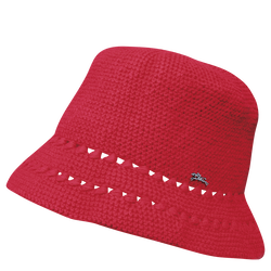 帽子 , 草莓色 - 钩针编织