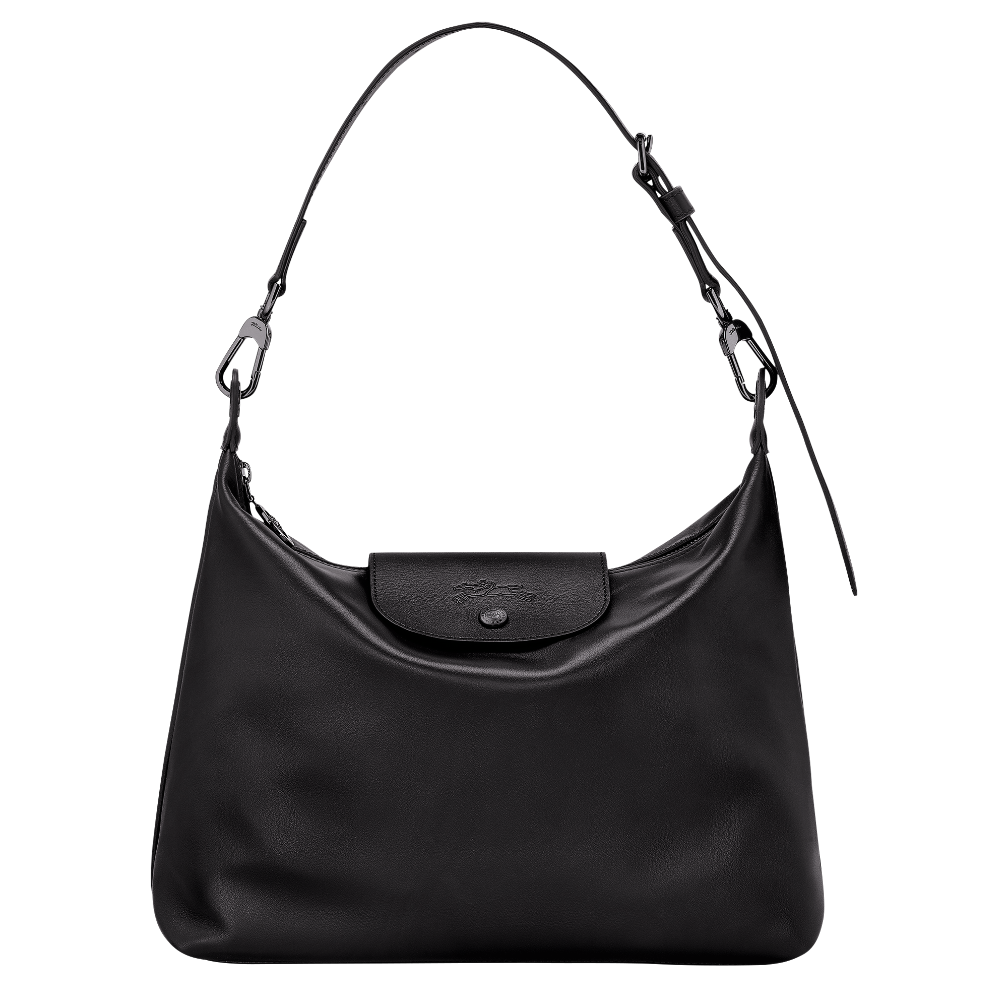 Le Pliage Xtra Hobo 袋 M, 黑色