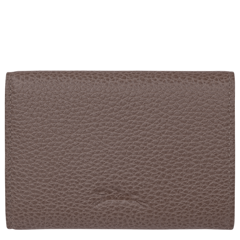 Le Foulonné 袖珍钱包 , 褐灰色 - 皮革  - 查看 2 3