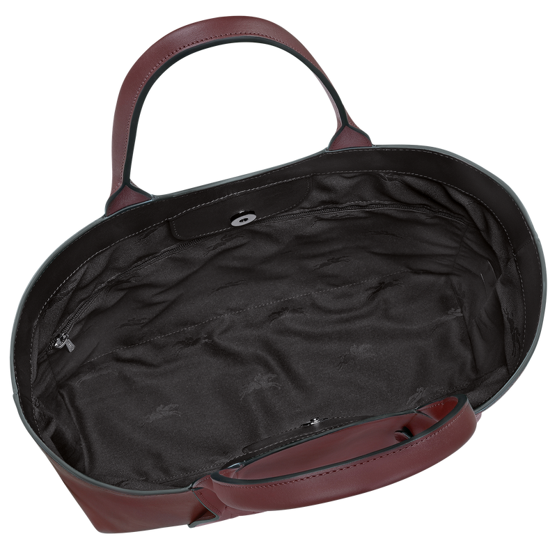 Longchamp 3D L Shoulder bag , Burgundy - Leather  - View 5 of  5