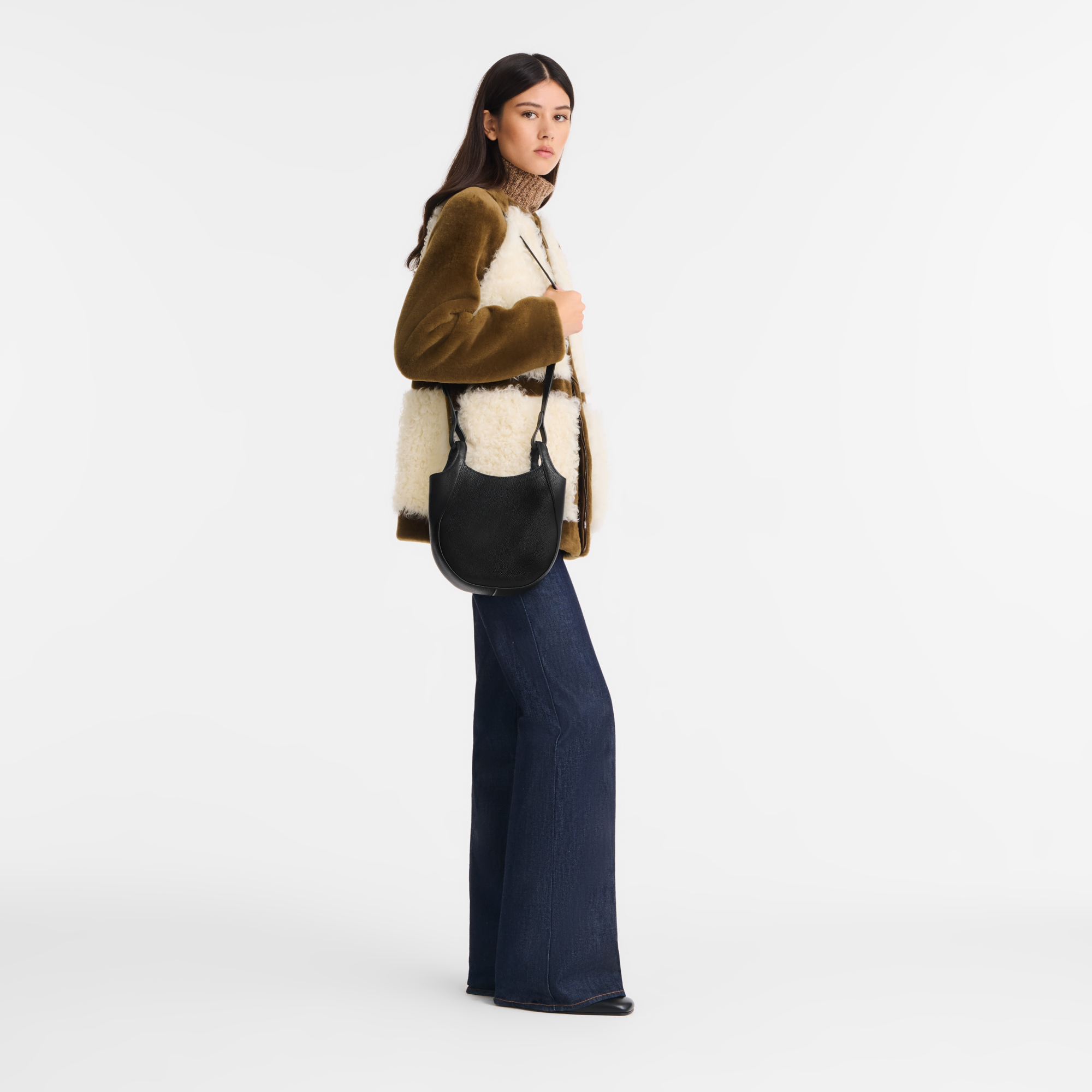 Crossbody bag S, Black - View 2 of
4 - zoom in Le Foulonné Crossbody bag S, Black