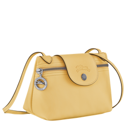 Le Pliage Xtra XS 斜挎包 , 小麦黄 - 皮革