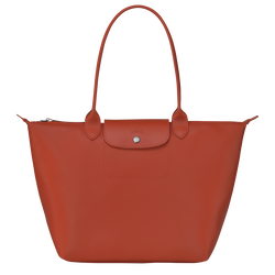Le Pliage City L Tote bag , Terracotta - Canvas