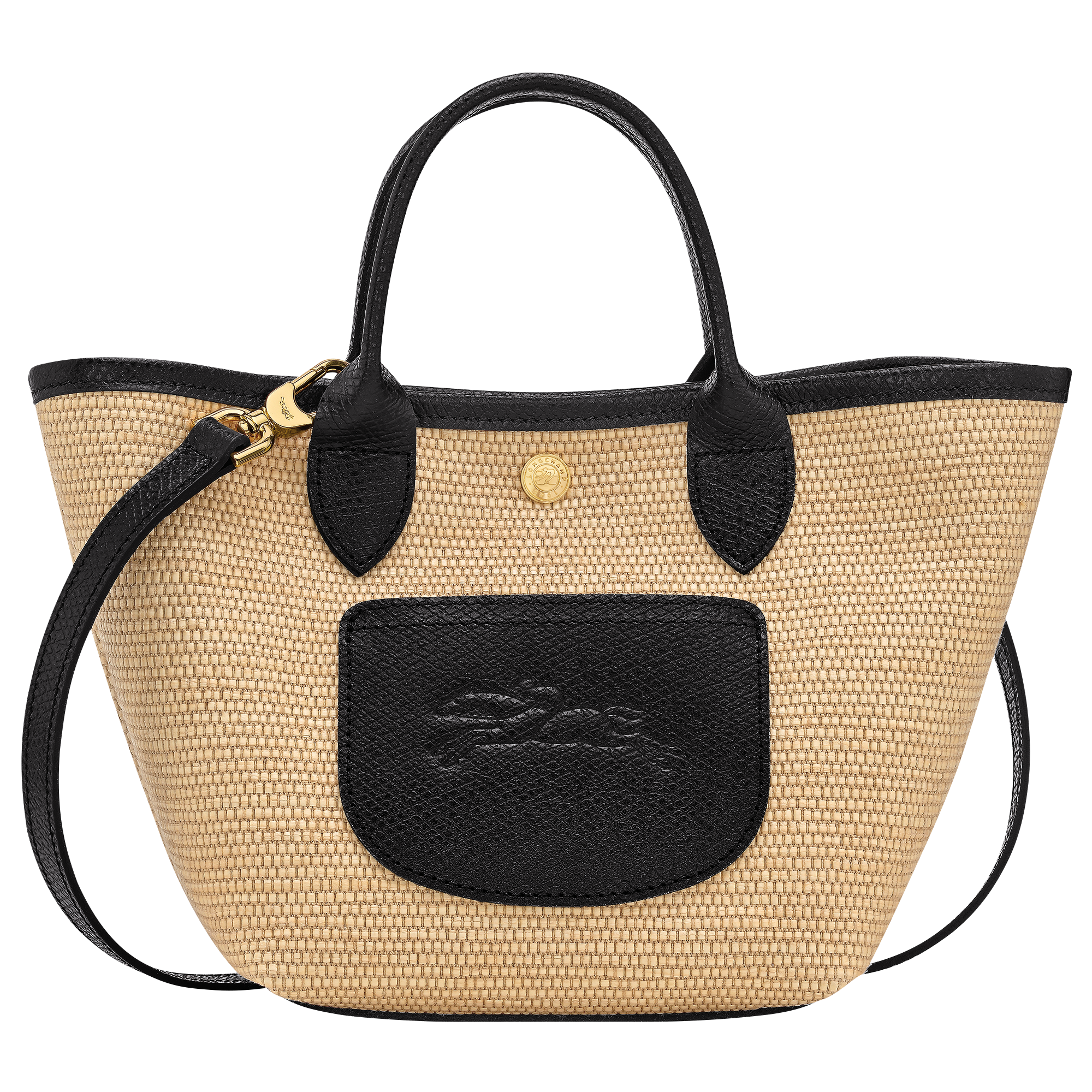Le Pliage Collection Basket bag XS, Black