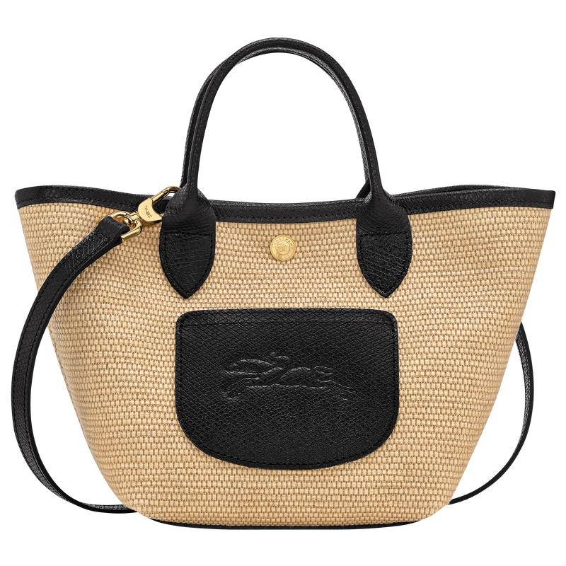 Le Pliage Collection XS Basket bag , Black - Canvas  - View 1 of  6