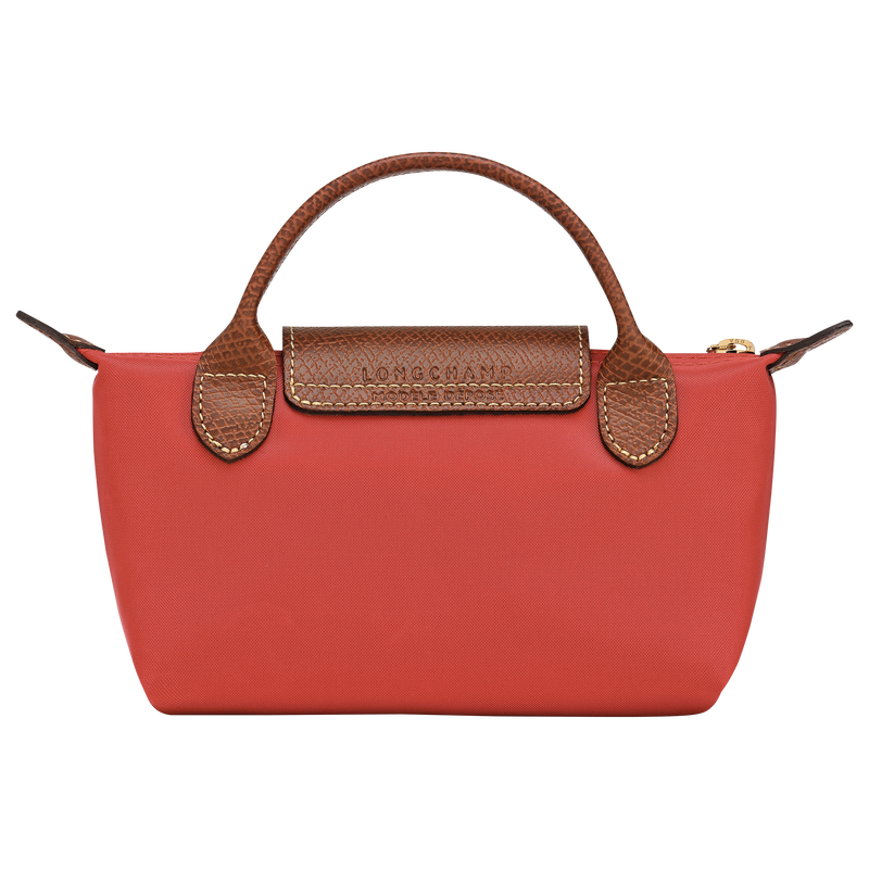 Le Pliage Original 化妆包 , 番茄红 - 再生帆布  - 查看 4 6
