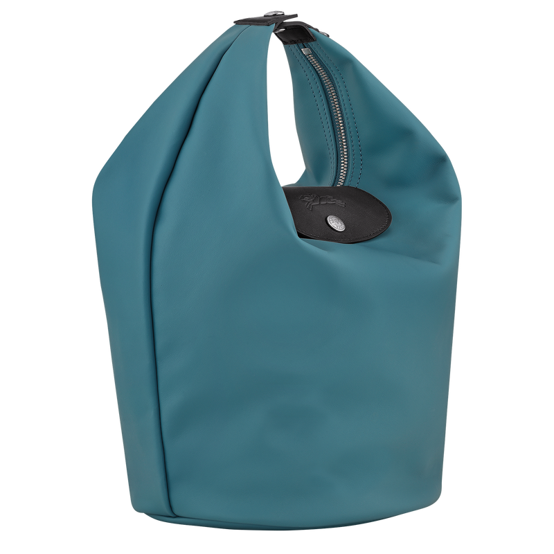Le Pliage Xtra S 斜挎包 , 洋紅色 - 皮革  - 查看 3 4