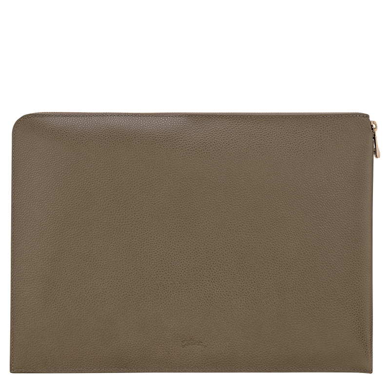 Le Foulonn&eacute; Laptop case , Caper - Leather  - View 2 of  2