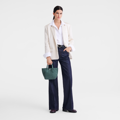 Essential XS Handbag , Cedar - Leather