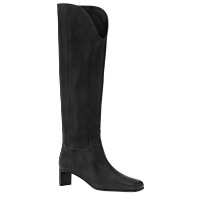 La Cavali&egrave;re Heel boots, Black