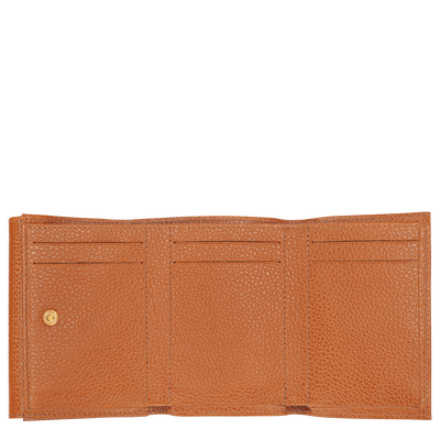 Le Foulonné 袖珍钱包, 琥珀棕
