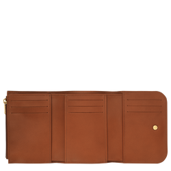 Box-Trot 紧凑型钱包 , 干邑色 - 皮革