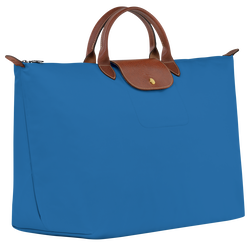 Le Pliage Original S 旅行包 , 深蓝色 - 再生帆布