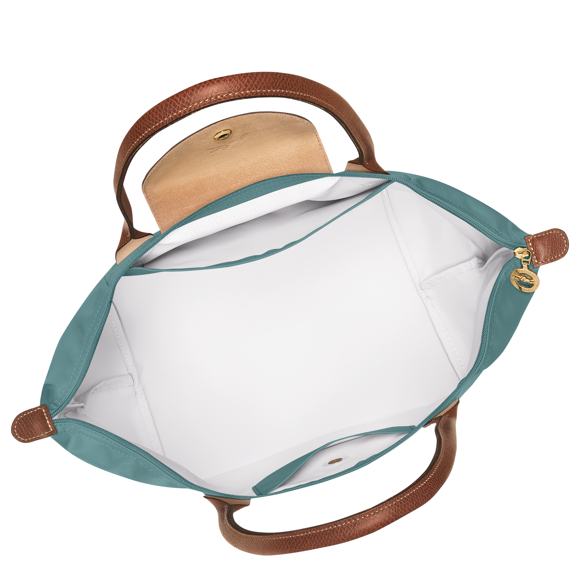 托特包 L, 尤加利绿 - 查看 4
        6 - 放大 Le Pliage Original 托特包 L, 尤加利绿