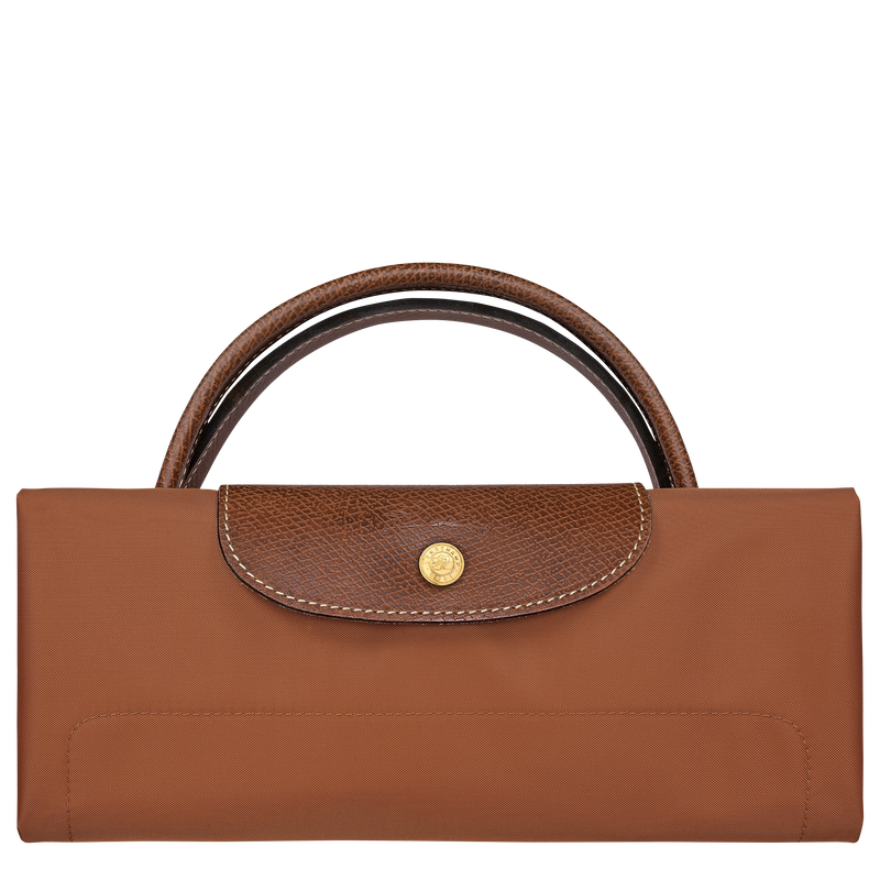 Le Pliage Original L 旅行包 , 干邑色 - 再生帆布  - 查看 7 7