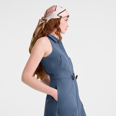 风驰电掣 丝巾 90 , 茶粉色 - 真丝