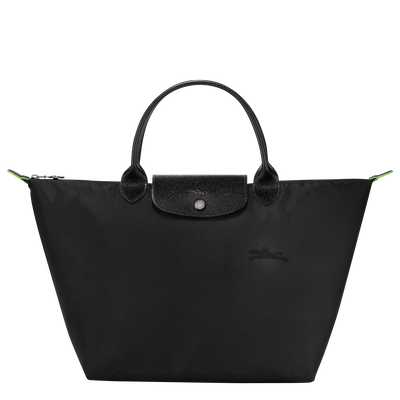 Le Pliage Green 中号手提包M, 黑色