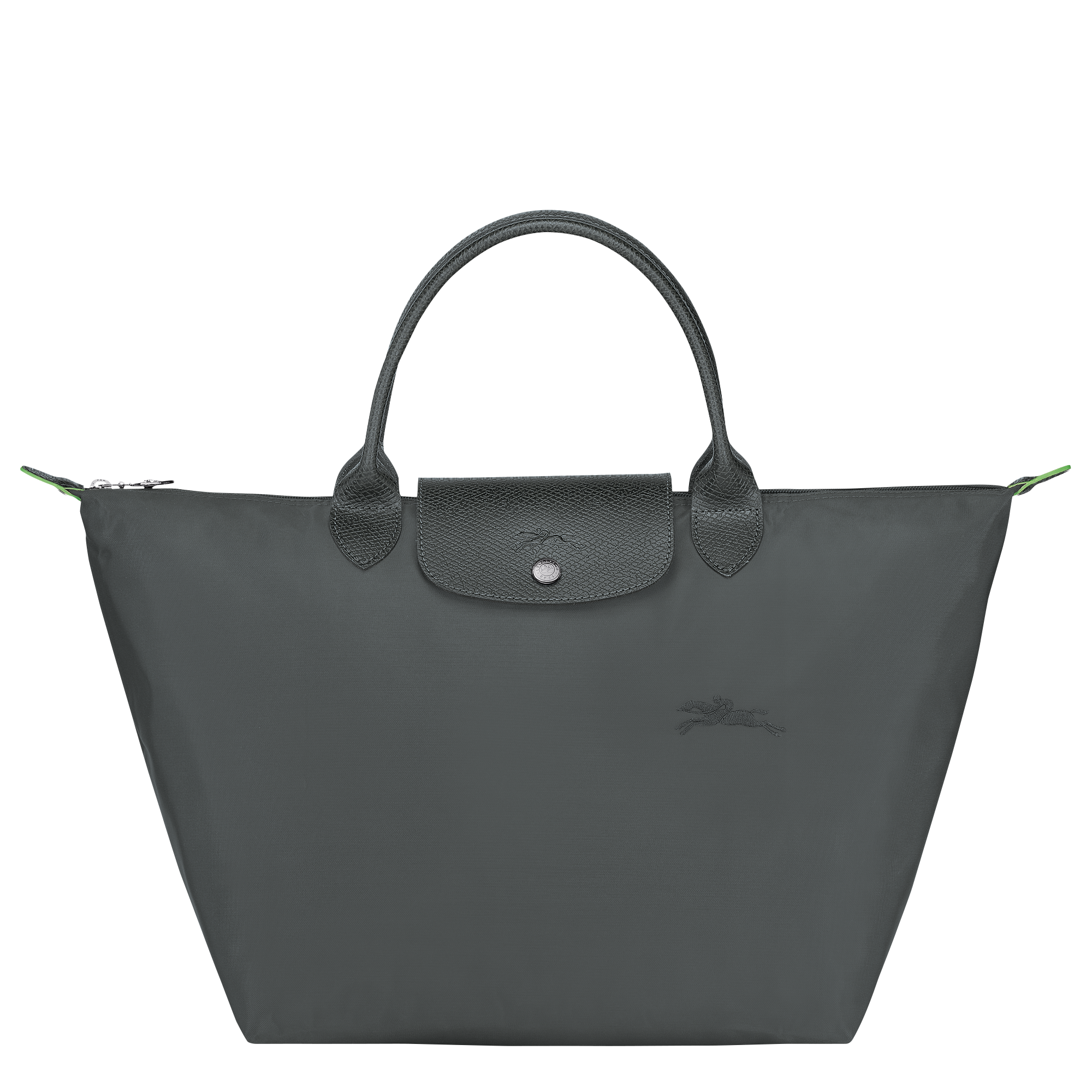 Le Pliage Green 手提包 M, 石墨黑