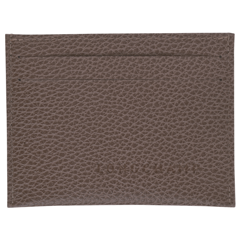 Le Foulonné Card holder , Taupe - Leather  - View 1 of  2