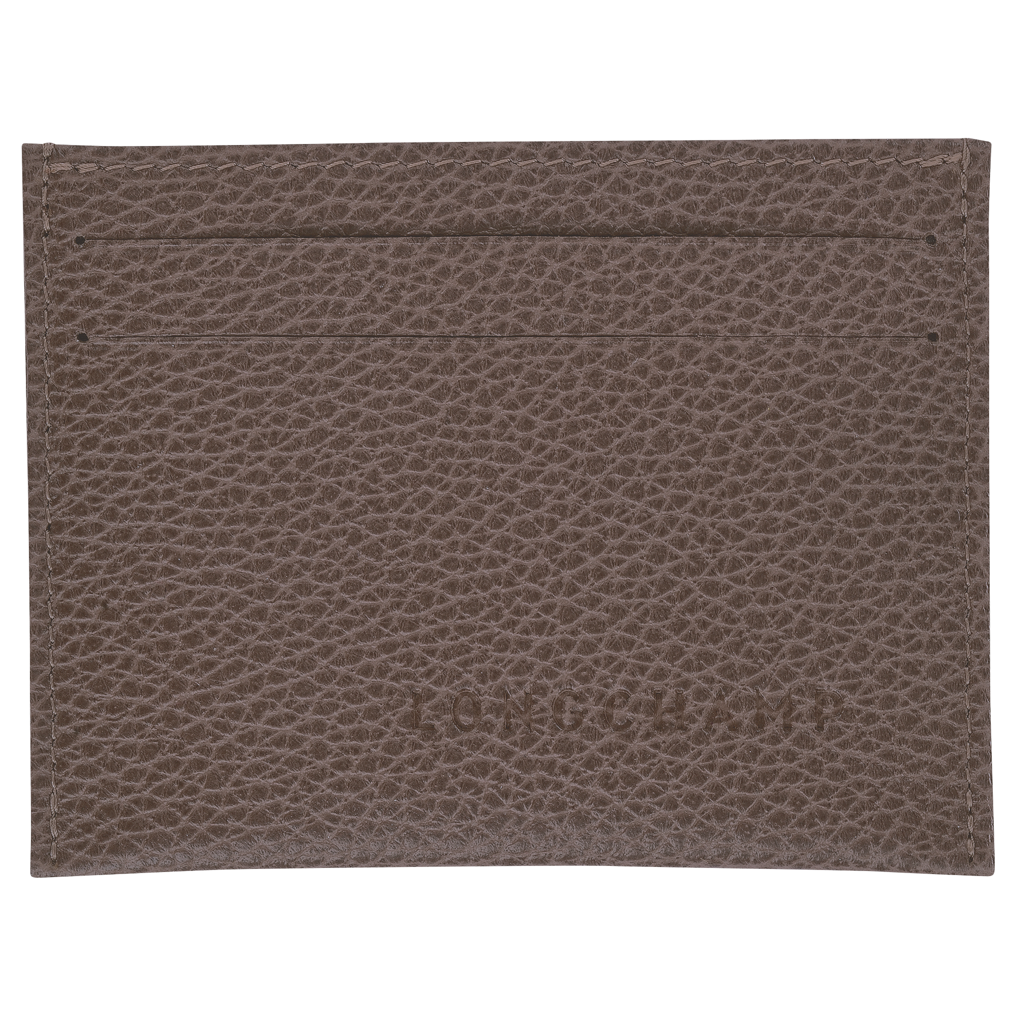 Card holder, Taupe - View 1 of
2 - zoom in Le Foulonné Card holder, Taupe