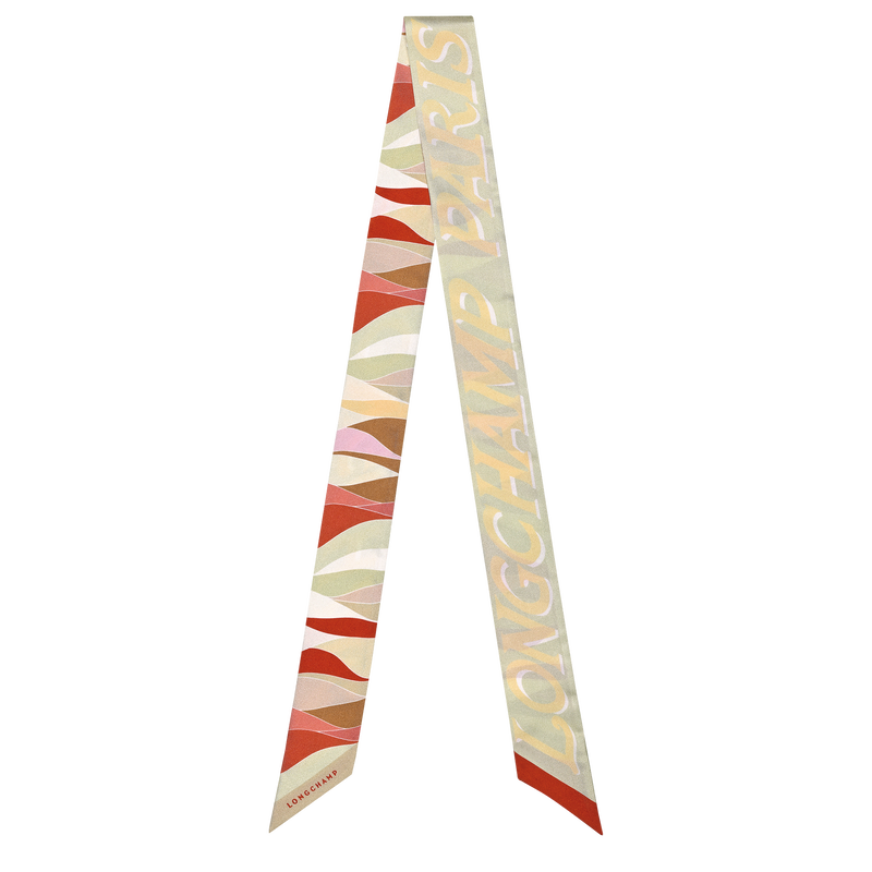 En Pleine Vague（浪尖起舞） 细丝带 , 开心果绿 - 真丝  - 查看 1 2