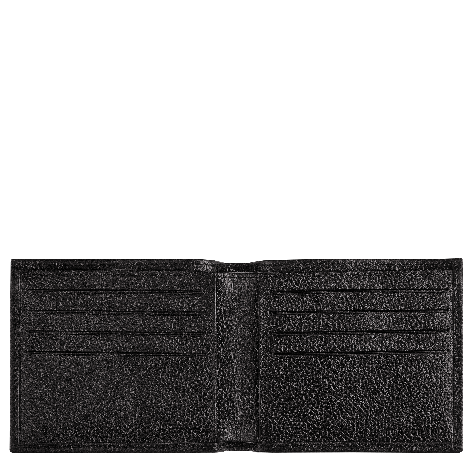 Le Foulonné Wallet, Black