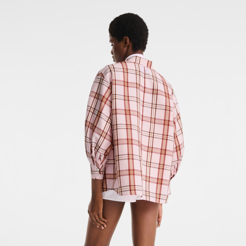 和服式夹克 , 芭蕾粉 - 科技塔夫绸  - 查看 3 5