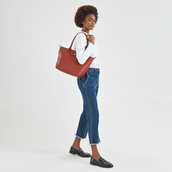 Le Pliage City M S 号购物袋 , 赤土色 - 帆布