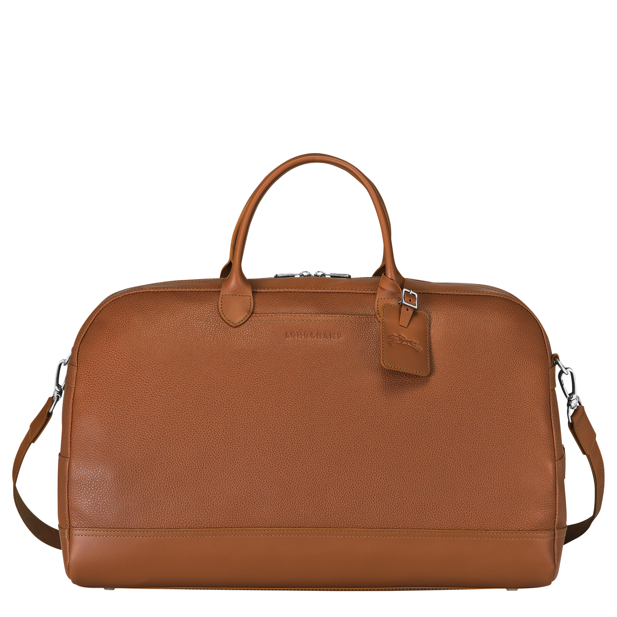 Le Foulonné Travel bag M, Caramel