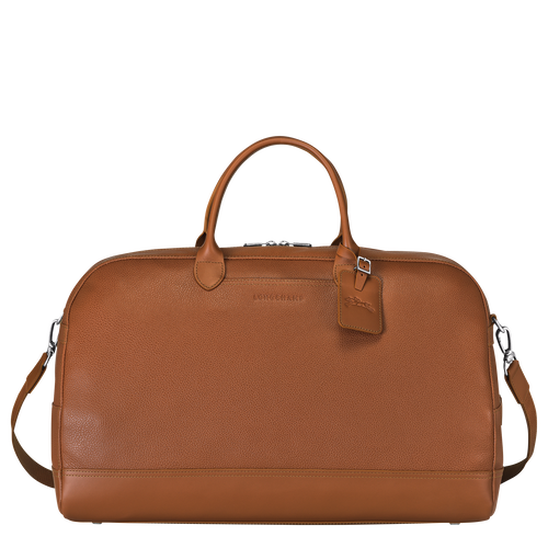 Le Foulonné M Travel bag , Caramel - Leather - View 1 of  4