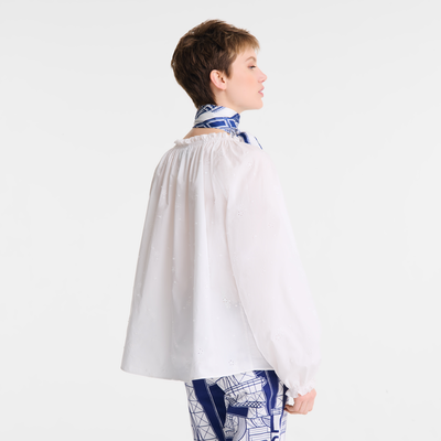null Blouse, White