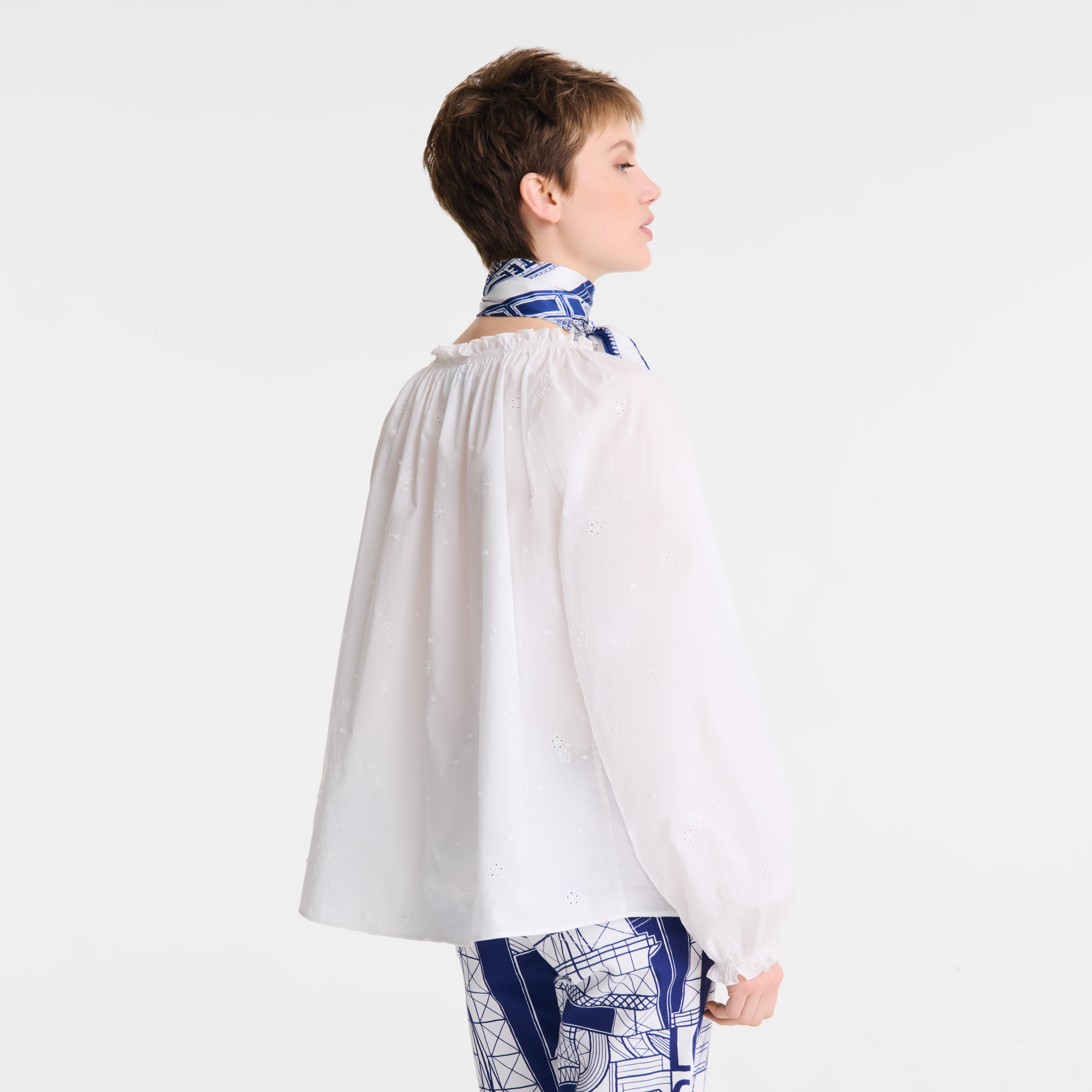 Blouse, White - View 3 of
4 - zoom in null Blouse, White