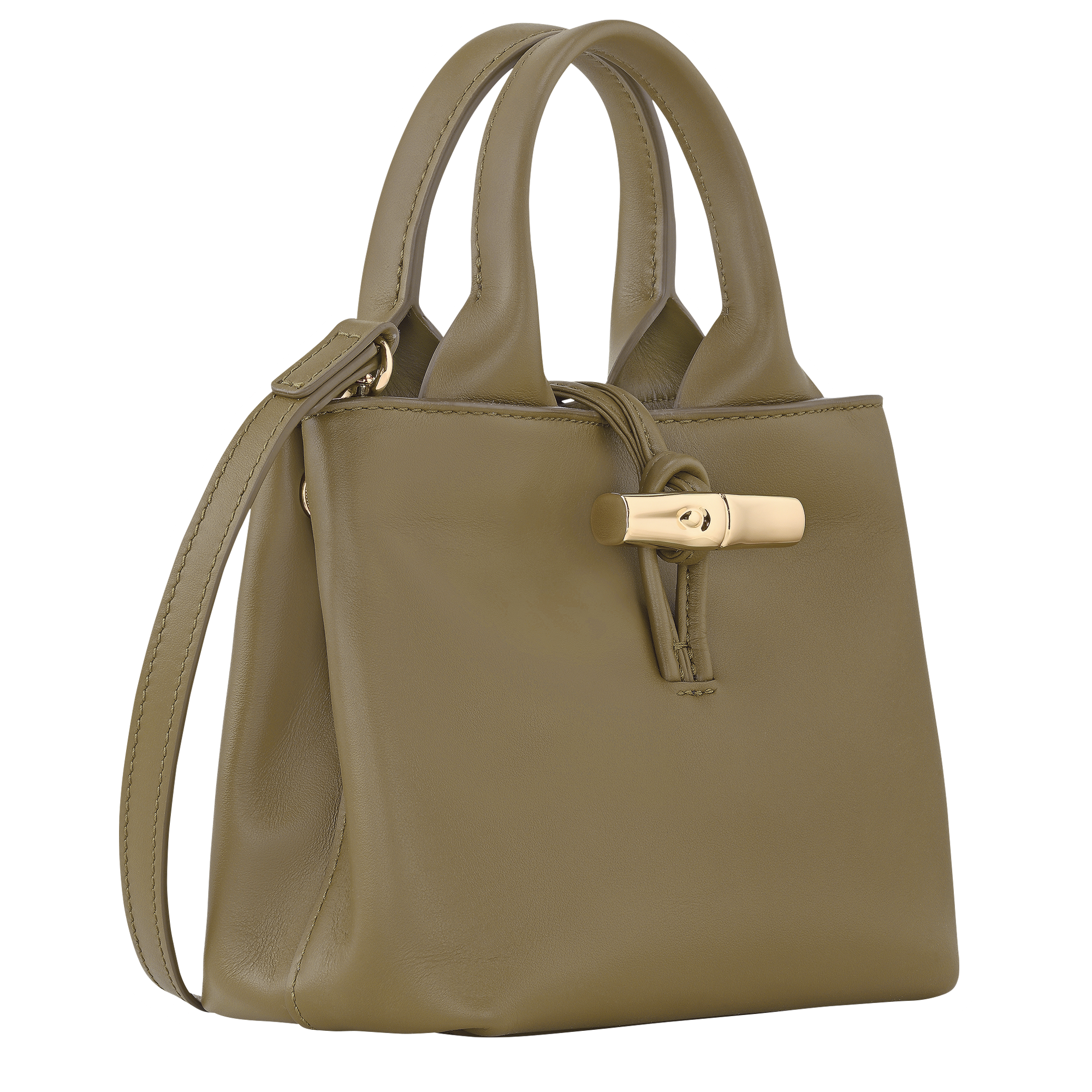 手提包 XS, Olive - 查看 3
7 - 放大 Le Roseau 手提包 XS, Olive