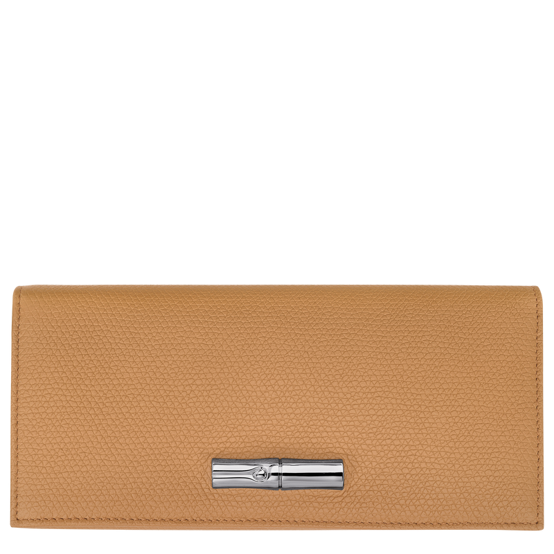 Le Roseau Long continental wallet , Walnut - Leather  - View 1 of  3