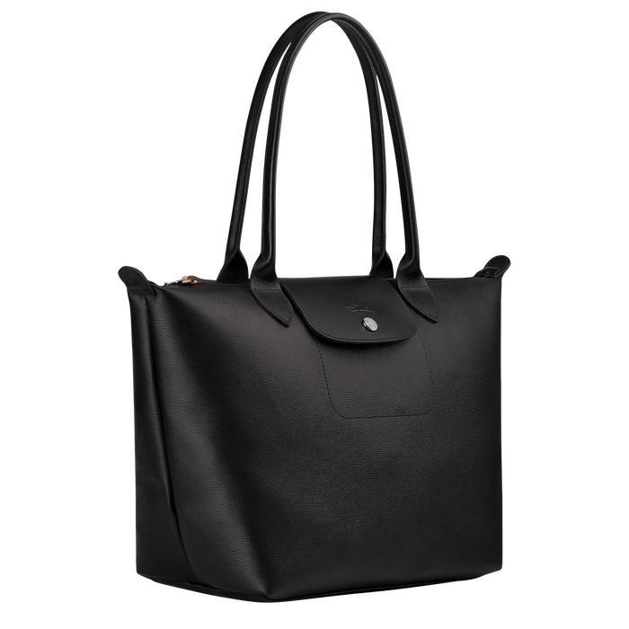 Le Pliage City Tote bag M, Black