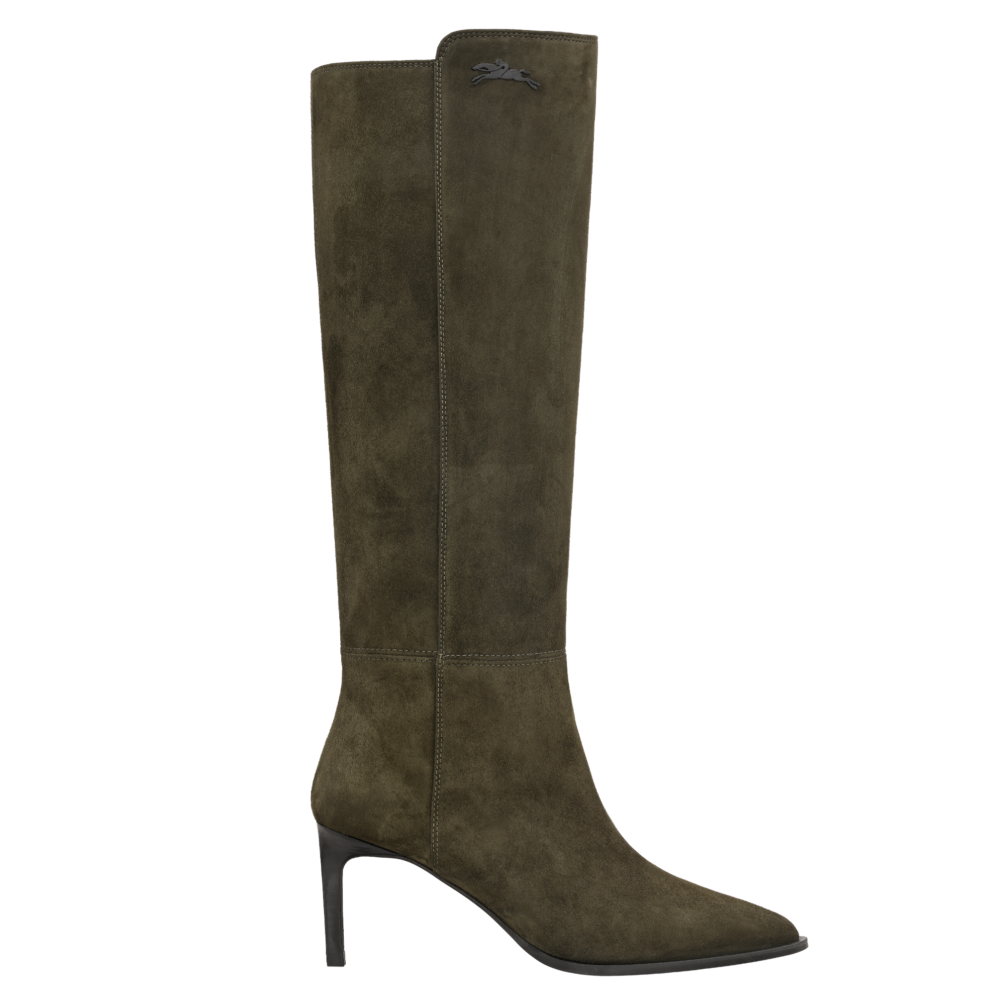 Elan Heel boots, Olive