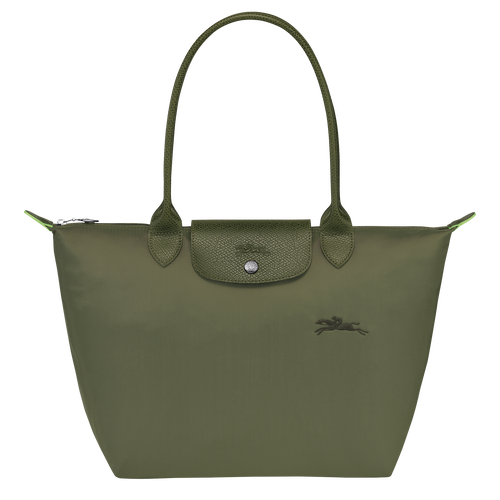 Le Pliage Green M Tote bag , Forest - Recycled canvas - View 1 of  6
