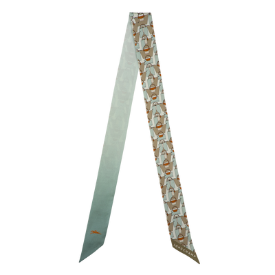 细丝带 , 马鞭草绿 - 真丝